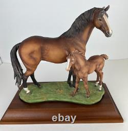 RARE Kaiser Wolfgang Gawantka Porcelain Hand Painted Horse Foal Figurine #400