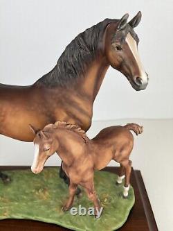 RARE Kaiser Wolfgang Gawantka Porcelain Hand Painted Horse Foal Figurine #400