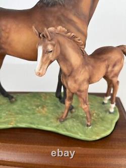 RARE Kaiser Wolfgang Gawantka Porcelain Hand Painted Horse Foal Figurine #400