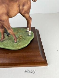 RARE Kaiser Wolfgang Gawantka Porcelain Hand Painted Horse Foal Figurine #400