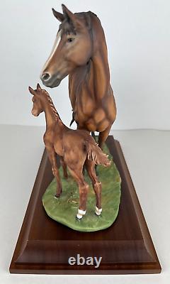 RARE Kaiser Wolfgang Gawantka Porcelain Hand Painted Horse Foal Figurine #400