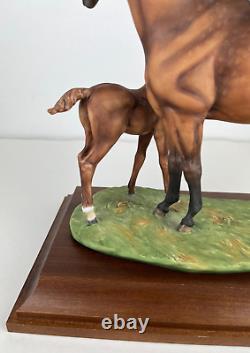 RARE Kaiser Wolfgang Gawantka Porcelain Hand Painted Horse Foal Figurine #400