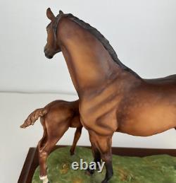 RARE Kaiser Wolfgang Gawantka Porcelain Hand Painted Horse Foal Figurine #400