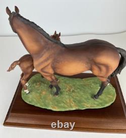 RARE Kaiser Wolfgang Gawantka Porcelain Hand Painted Horse Foal Figurine #400