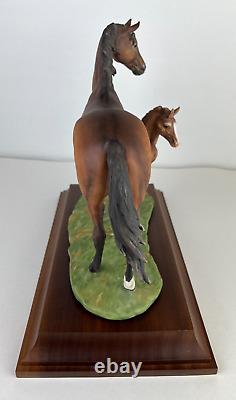 RARE Kaiser Wolfgang Gawantka Porcelain Hand Painted Horse Foal Figurine #400