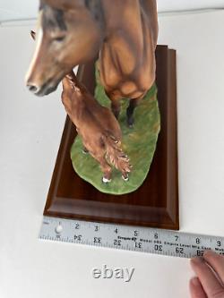 RARE Kaiser Wolfgang Gawantka Porcelain Hand Painted Horse Foal Figurine #400