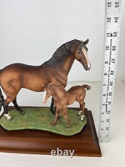 RARE Kaiser Wolfgang Gawantka Porcelain Hand Painted Horse Foal Figurine #400