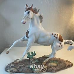 RARE Porcelain Horse San Domingo By Pamela Du Boulay By The Franklin Mint