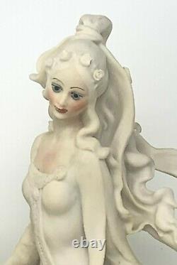 RARE VTG 1985 Florence Giuseppe Armani Florence Figurine LADY ON HORSE 12.78