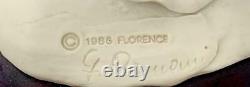 RARE VTG 1985 Florence Giuseppe Armani Florence Figurine LADY ON HORSE 12.78