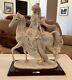 Rare Vtg Armani Florence Figurine Lady On Horse 12.78 In Great Condition