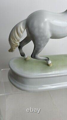 RARE Vintage Herend porcelain Horse Figurine Hand painted