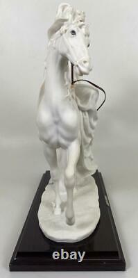 RARE Vtg. Giuseppe Armani Medieval Lady on Horse Porcelain Figure Florence #695F