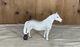 Rare White Porcelain Horse By Beswick, England Connemara No. 1641 Still With Tag