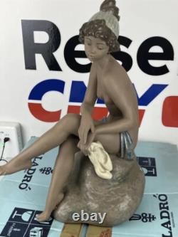 RETIRED AND RARE STUNNING LLADRO #2182 NUDE LADY DAYDREAMER Only One On eBay