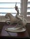 Royal Dux Bohemia Czech Jaroslav Jezek Lady Godiva Riding The White Horse Large