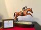 Royal Worcester Horse Hrh Princess Anne & Doublet + Cert & Box Doris Lindner