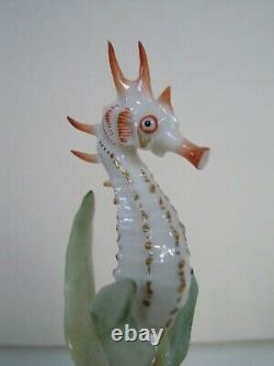 Rare Art Deco Hutschenreuther-rosenthal Porcelain Sea Horse Fish Figurine