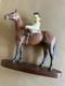Rare Beswick England Horse Figurine Arkle Thoroughbred With Jockey Pat Taaffe