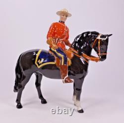 Rare Beswick Horse Canadian Mountie 1375