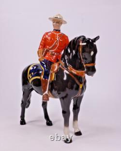Rare Beswick Horse Canadian Mountie 1375