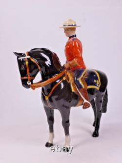 Rare Beswick Horse Canadian Mountie 1375