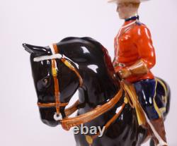 Rare Beswick Horse Canadian Mountie 1375