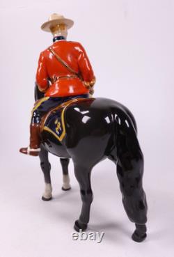 Rare Beswick Horse Canadian Mountie 1375