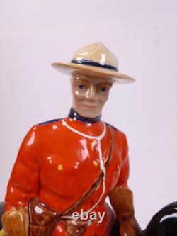 Rare Beswick Horse Canadian Mountie 1375 Rare Beswick Horse Canadian Mountie 1375