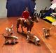 Rare Beswick Porcelain Huntsman #1501 With 4 Hounds. Ex Condition