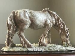 Rare Early Guido Cacciapuoti Horse SculptureItalianArtist Signed Made In Italy