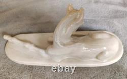 Rare Exquisite Rosenthal Lying Down Foal, 1939, By Albert Hinrich Hussmann 1719