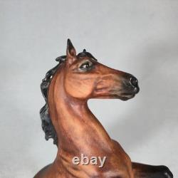 Rare Gerhard Bochmann Goebel West Germany 12.5 Rearing Stallion Horse Figurine