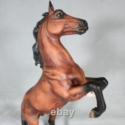 Rare Gerhard Bochmann Goebel West Germany 12.5 Rearing Stallion Horse Figurine