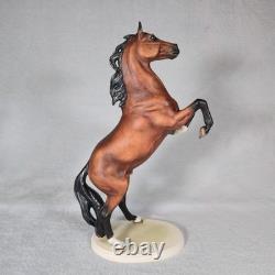 Rare Gerhard Bochmann Goebel West Germany 12.5 Rearing Stallion Horse Figurine
