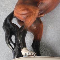 Rare Gerhard Bochmann Goebel West Germany 12.5 Rearing Stallion Horse Figurine Rare Gerhard Bochmann Goebel West Germany 12.5 Rearing Stallion Horse Figurine