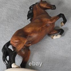 Rare Gerhard Bochmann Goebel West Germany 12.5 Rearing Stallion Horse Figurine