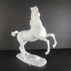 Rare German Kaiser Porcelain Rearing Stallion Comet, White Bisque #481