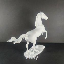 Rare German Kaiser Porcelain Rearing Stallion Comet, White Bisque #481