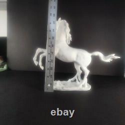 Rare German Kaiser Porcelain Rearing Stallion Comet, White Bisque #481