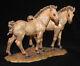 Rare Guido Cacciapuoti By Ginori Capodimonte Italy Horse Pair