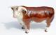 Rare Hagen Renaker 1954 Domino Porcelain Bull Figurine