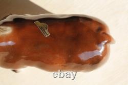 Rare Hagen Renaker 1954 Domino Porcelain Bull figurine