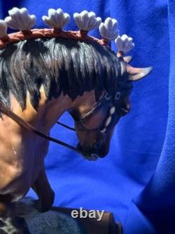 Rare Hereford Fine China Horse Drafter 220 of 250 9 Porcelain