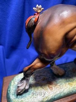 Rare Hereford Fine China Horse Drafter 220 of 250 9 Porcelain