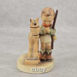Rare Hummel Figurine Prayer Before Battle 20 Goebel 1950 1959 TMK 2 Full Bee