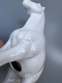 Rare Juliska Clever Creatures Claude Horse Stoneware Serving Bowl / Planter