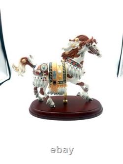 Rare Lenox 2004 The Pinto Carousel Horse Limited Edition of 3500 Box & COA