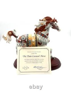 Rare Lenox 2004 The Pinto Carousel Horse Limited Edition of 3500 Box & COA