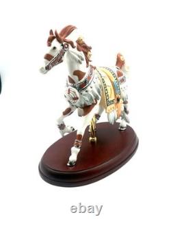 Rare Lenox 2004 The Pinto Carousel Horse Limited Edition of 3500 Box & COA